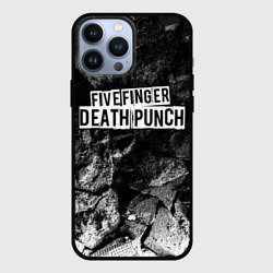 Чехол для iPhone 13 Pro Max Five Finger Death Punch black graphite