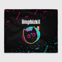 Плед 3D Limp Bizkit - rock star cat
