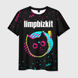 Limp Bizkit - rock star cat – Мужская футболка 3D с принтом купить со скидкой в -26%