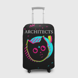 Чехол для чемодана 3D Architects - rock star cat