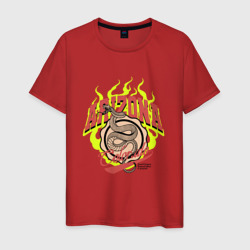 Аризонская гадюка – Мужская футболка хлопок с принтом купить со скидкой в -20%