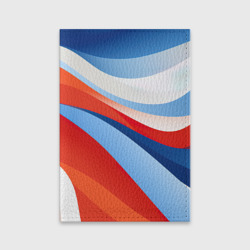 Геометрические волнистые абстрактные волны – Обложка для паспорта матовая кожа с принтом купить со скидкой в -20%