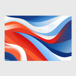 Геометрические волнистые абстрактные волны – Магнитный плакат 3Х2 с принтом купить