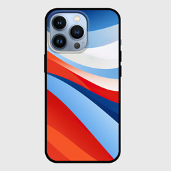 Геометрические волнистые абстрактные волны – Чехол для iPhone 13 Pro с принтом купить