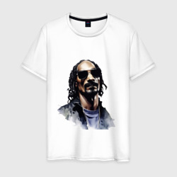Snoop dog – Мужская футболка хлопок с принтом купить со скидкой в -20%