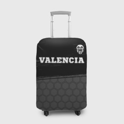 Чехол для чемодана 3D Valencia sport на темном фоне посередине