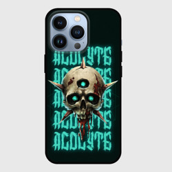 Чехол для iPhone 13 Pro Acolyte - Last Epoch skull