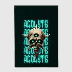 Постер Acolyte - Last Epoch skull