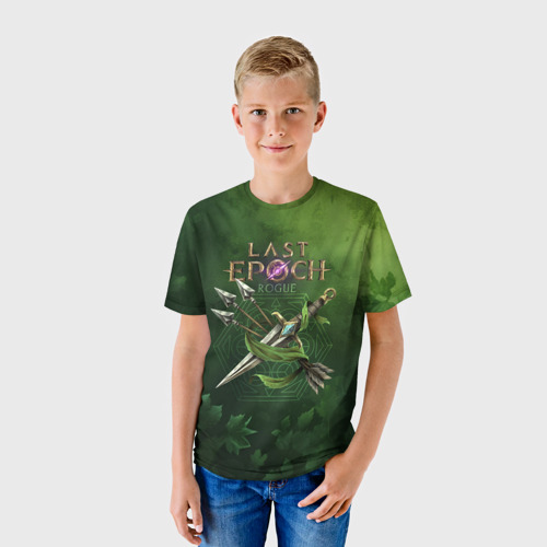 Детская футболка 3D с принтом Rogue - Last Epoch, фото на моделе #1