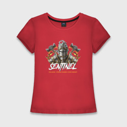 Женская футболка хлопок Slim Sentinel - Last Epoch