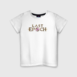 Детская футболка хлопок Logo Last Epoch