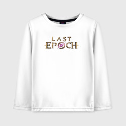Детский лонгслив хлопок Logo Last Epoch