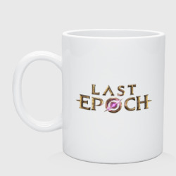 Кружка керамическая Last Epoch logo