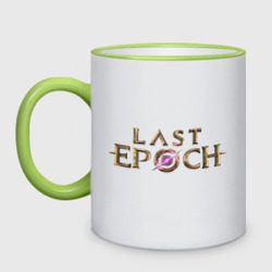 Кружка двухцветная Last Epoch logo