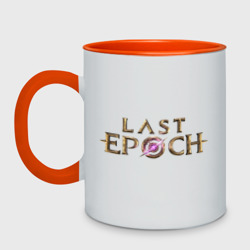 Кружка двухцветная Last Epoch logo