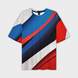Абстрактные геометрические   плавные линии минимализм – Мужская футболка oversize 3D с принтом купить со скидкой в -50%