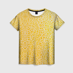 Дыня текстура – Женская футболка 3D с принтом купить со скидкой в -26%