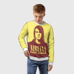 Детский свитшот 3D Kurt Cobain Nirvana - фото 2