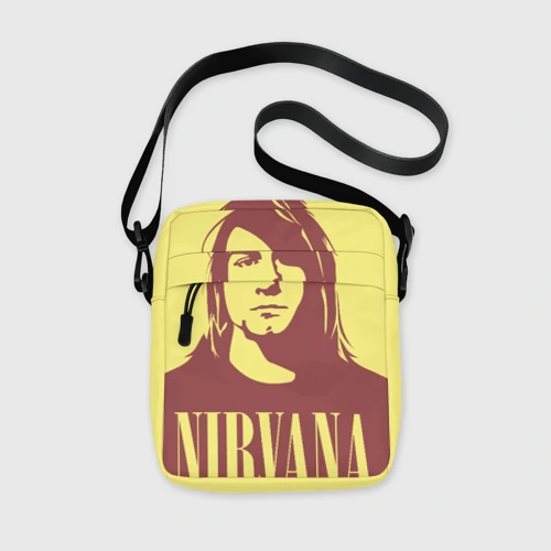 Сумка через плечо 3D Kurt Cobain Nirvana