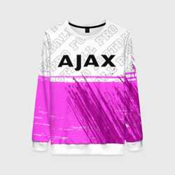 Женский свитшот 3D Ajax pro football посередине