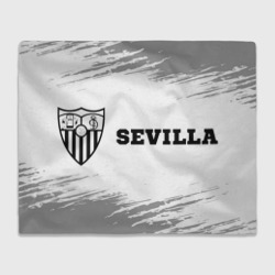 Плед 3D Sevilla sport на светлом фоне по-горизонтали