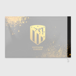 Флаг 3D Atletico Madrid - gold gradient - фото 2