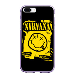 Чехол для iPhone 7Plus/8 Plus матовый Nirvana - смайлик