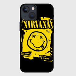 Чехол для iPhone 13 mini Nirvana - смайлик