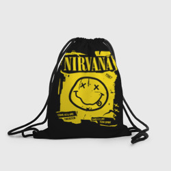 Рюкзак-мешок 3D Nirvana - смайлик