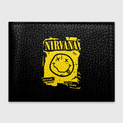 Обложка для студенческого билета Nirvana - смайлик