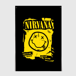 Постер Nirvana - смайлик