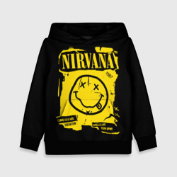 Детская толстовка 3D Nirvana - смайлик