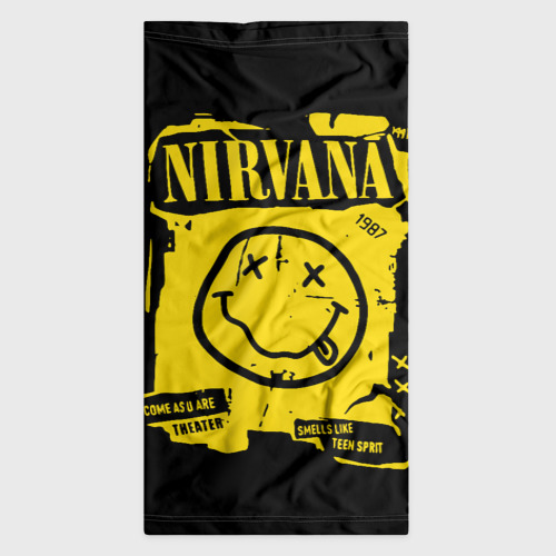 Бандана-труба 3D Nirvana - смайлик, цвет 3D печать - фото 7