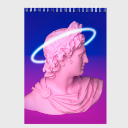 Скетчбук Vaporwave neon