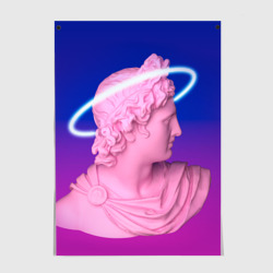 Постер Vaporwave neon