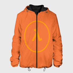 Мужская куртка 3D Half-Life оранжевый