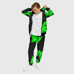 Мужской костюм 3D Citroen green sport hexagon - фото 2