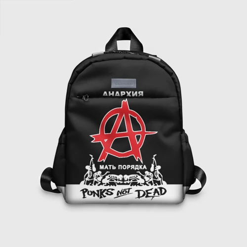 Детский рюкзак 3D Анархия - Punk's not dead