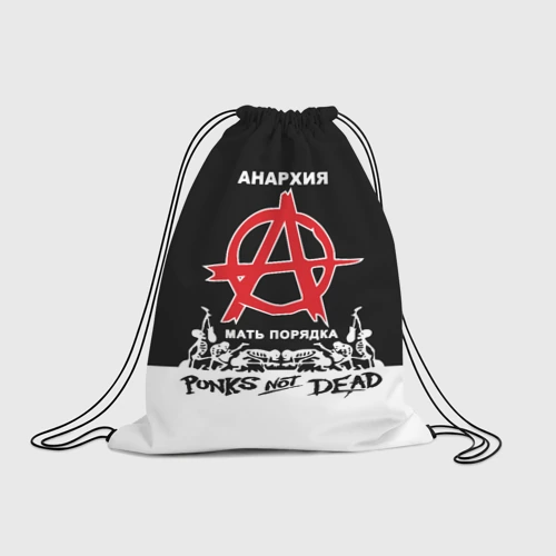 Рюкзак-мешок 3D Анархия - Punk's not dead