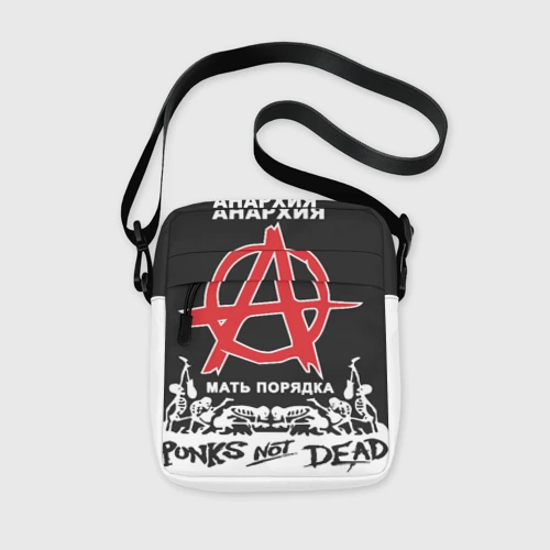 Сумка через плечо 3D Анархия - Punk's not dead