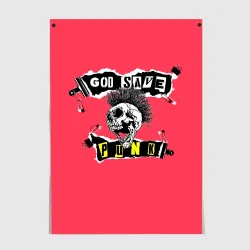 Постер God save pank