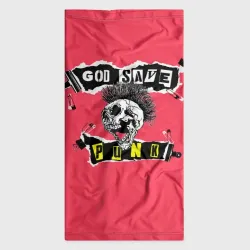 Бандана-труба 3D God save pank - фото 7