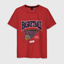 Баскетбол Калифорния – Мужская футболка хлопок с принтом купить со скидкой в -20%