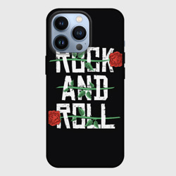 Чехол для iPhone 13 Pro Rock and roll - розы