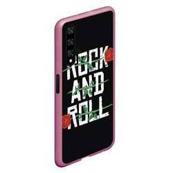 Чехол для Honor 20 Rock and roll - розы - фото 2