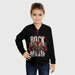 Детский бомбер 3D Рок музыка - тяжёлый рок - фото 2