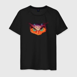 Мудрая волшебная сова – Мужская футболка хлопок с принтом купить со скидкой в -20%