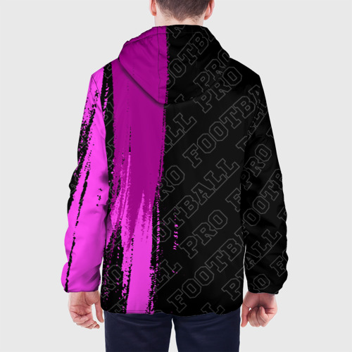 Мужская куртка 3D Arsenal pro football по-вертикали, цвет 3D печать - фото 5
