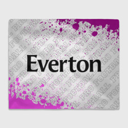 Плед 3D Everton pro football по-горизонтали