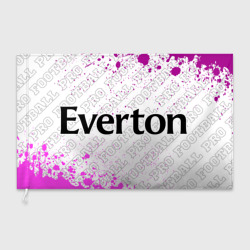 Флаг 3D Everton pro football по-горизонтали